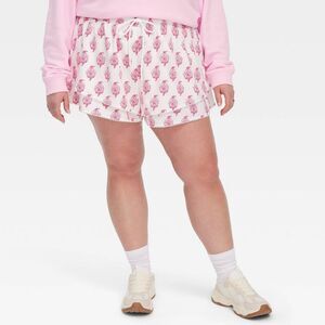 Roller Rabbit - Women's Bouquet Drawstrings Shorts Pink - Roller R Pink